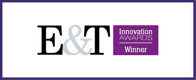 E & T Innovation Awards winner